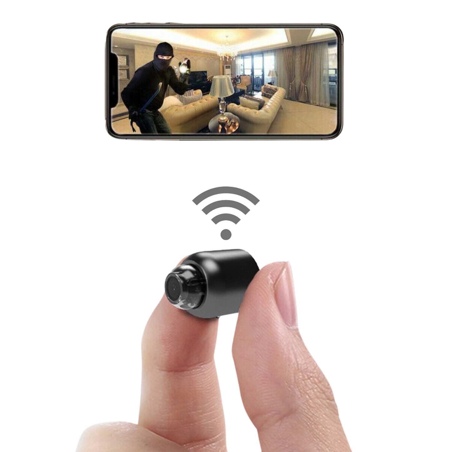 Royaleva Wireless Mini Wifi Indoor Home Security Camera System