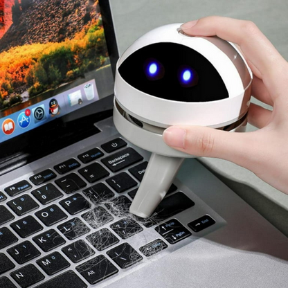 Luxora Compact USB Charging Mini Desk Vacuum Cleaner Robot