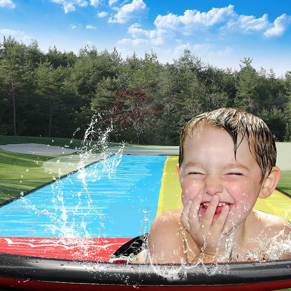 Luxora Inflatable Backyard Slip and Slide for Kids Fun