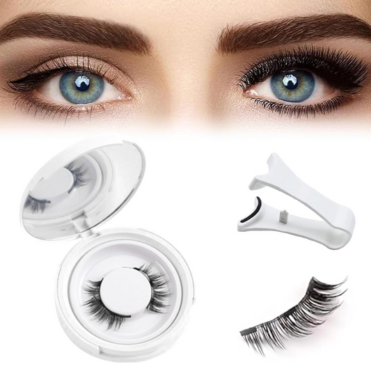Luxora Reusable Magnetic Eyelash & Tweezer Set No Glue Needed
