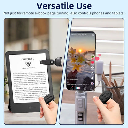 RoyaleGlow Hands-Free Bluetooth Page Turner for E-Readers & Tablets