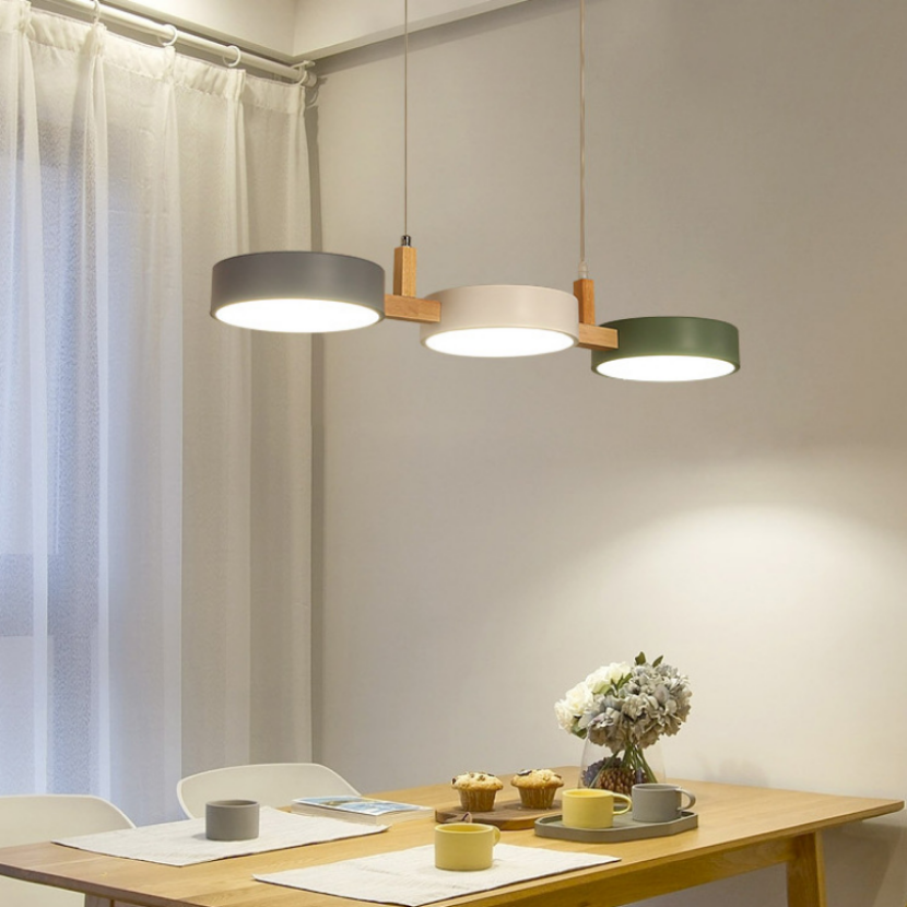 RoyaleGlow Modern Scandinavian Linear Pendant Light for Dining & Kitchen Spaces