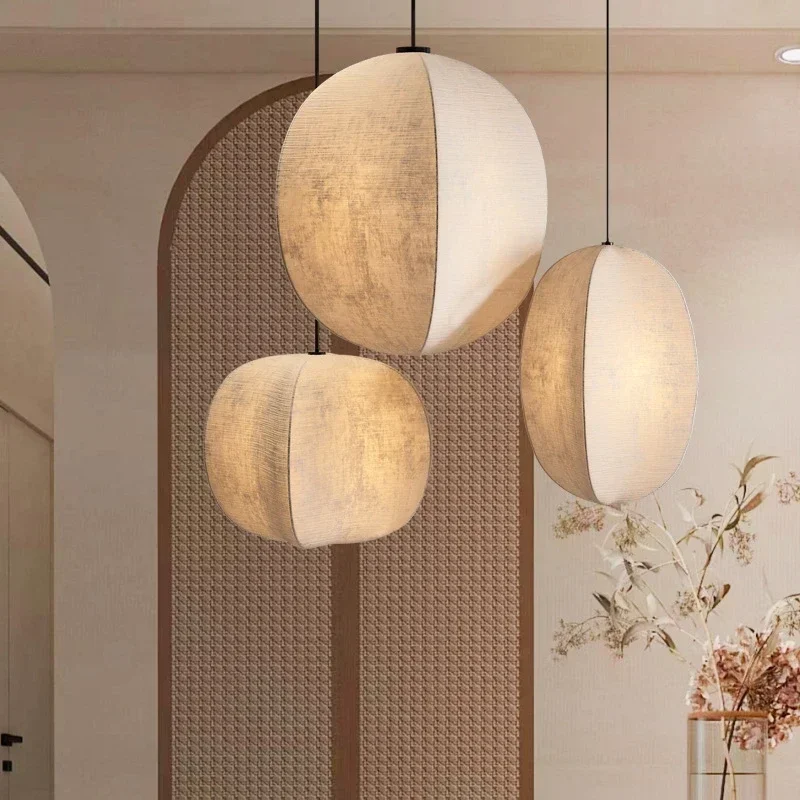 Rayvia Wabi Sabi Sphere Pendant Light - Modern Minimalist Design