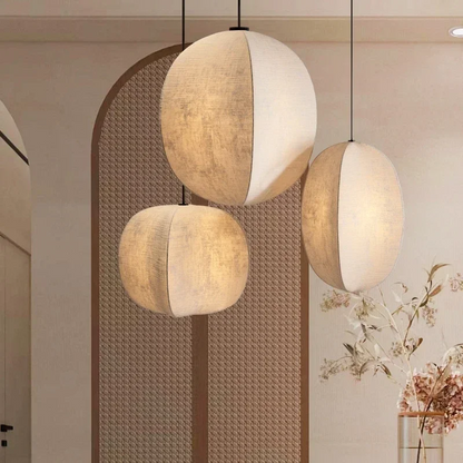 Rayvia Wabi Sabi Sphere Pendant Light - Modern Minimalist Design