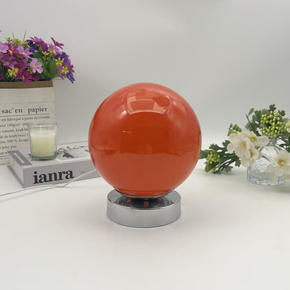 RoyaleGlow Modern LED Orb Table Lamp - Minimalist Spherical Desk Light