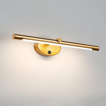 Royelux Modern Black LED Bathroom Vanity Light with Integrated Switch