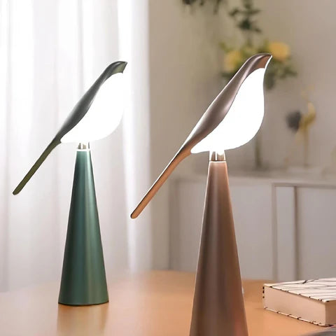 LuxRoyale Magpie Light Rotatable Lamp Head Three Brightness Levels Acrylic Metal