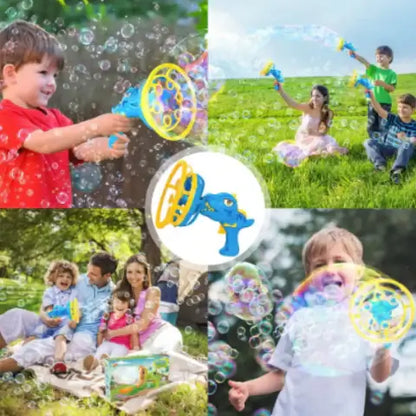 Royallure Dino Bubble Blaster – Over 1,000 Bubbles/Min, Lightweight & Fun Dino Toy