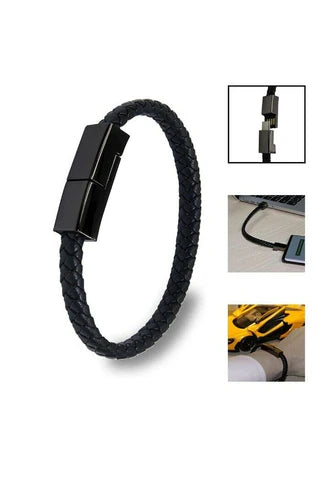Luxora Charging and Data Sync Bracelet for Mobile Devices