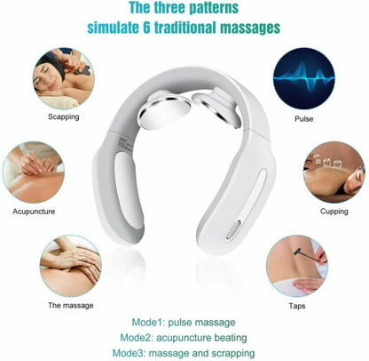 Royaleva Pulse & Heat Intelligent Neck Massager 15 Modes