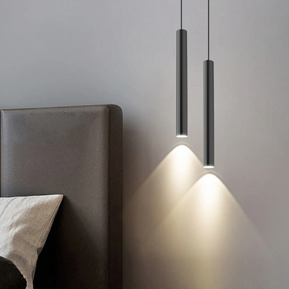 RoyaleGlow Nordic Pendant Light, Modern LED Ceiling Lamp for Bedroom & Kitchen