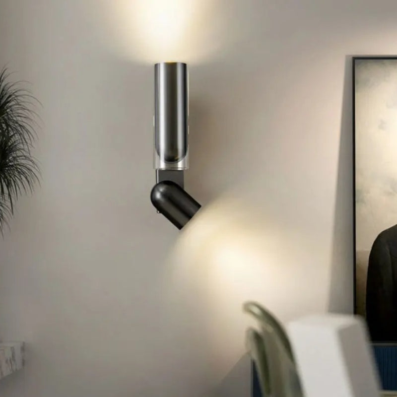 Lumora Modern LED Dual Directional Bedside Wall Light