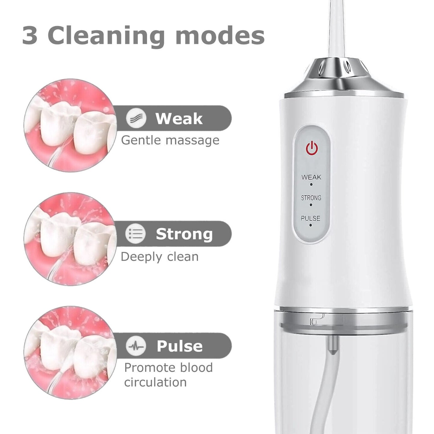 Royaleva Portable Dental Water Flosser for Travel Use