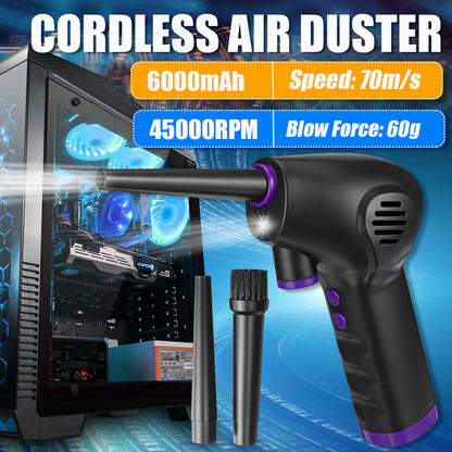 Luxora Cordless Air Duster for Electronics Cleaning