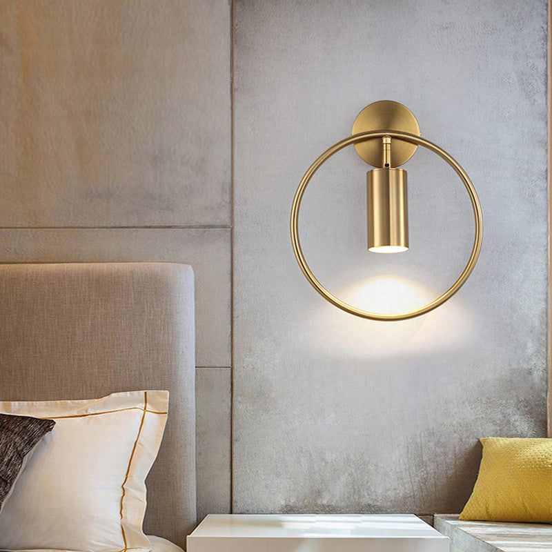 Rayvia Modern Adjustable Brass Wall Lamp, Nordic Design Contemporary Reading