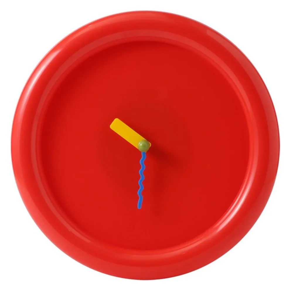 Royaleva Playful Modern Wall Clock, Bold Colorful Round Design For Creative Homes