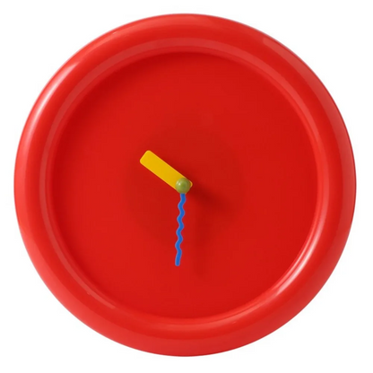 Royaleva Playful Modern Wall Clock, Bold Colorful Round Design For Creative Homes