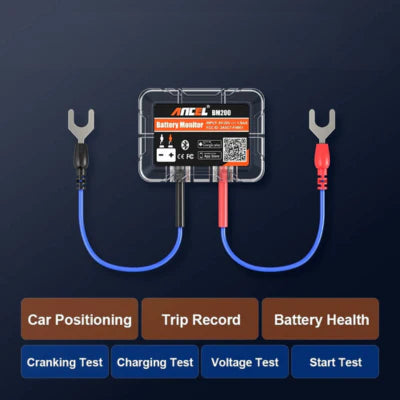 Luxora Car Battery Tester with Bluetooth Monitoring Tool