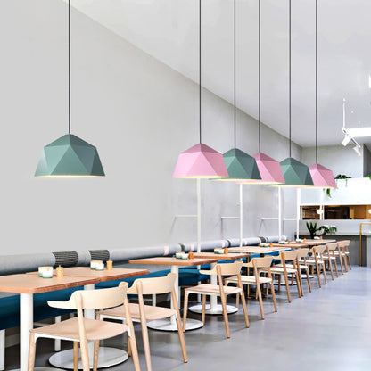 Lumora Modern Geometric Pendant Light for Kitchen Island Living Room Decor