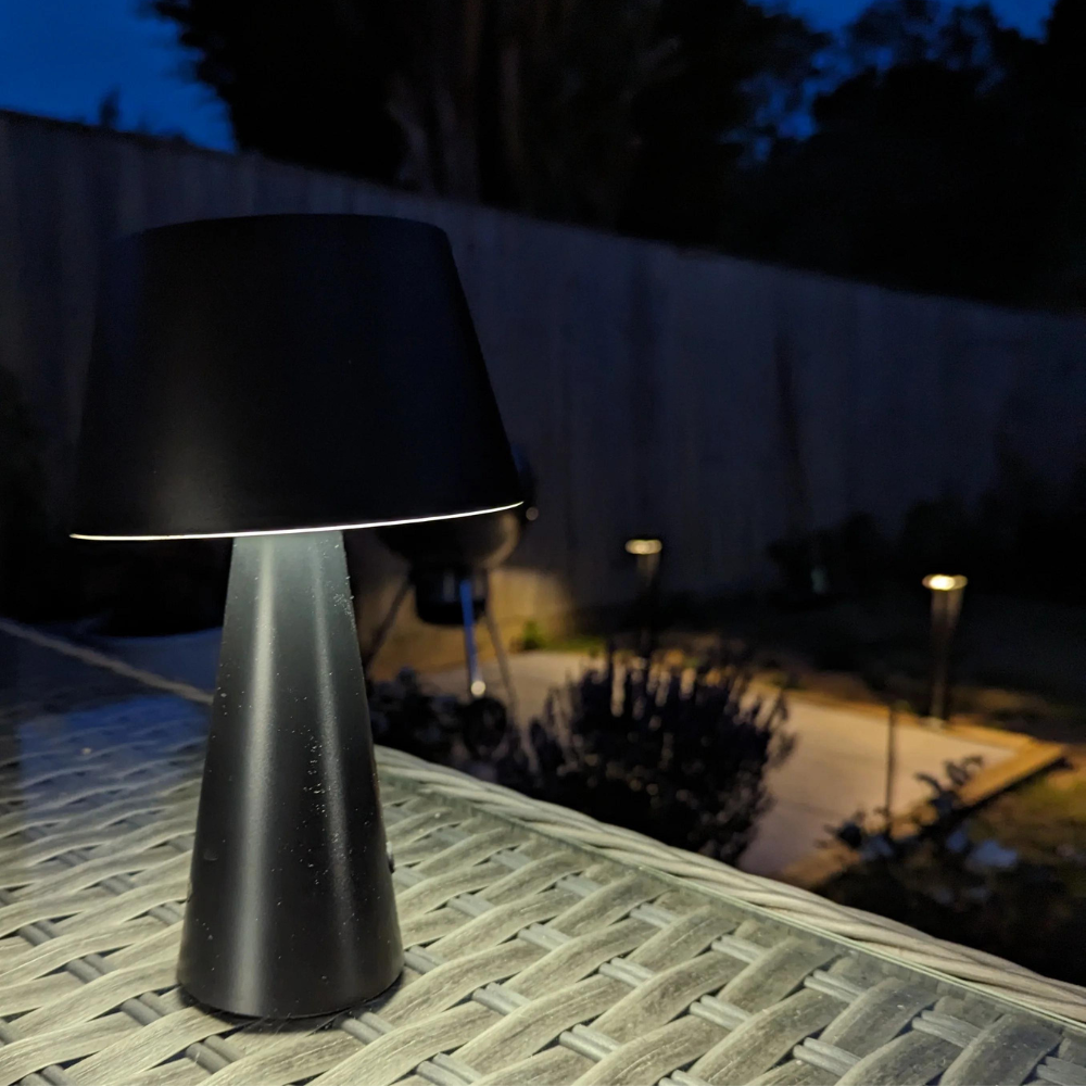 Royelux Dimmable Wireless Table Lamp - Rechargeable LED with Sleek Metallic Finish - Default Title