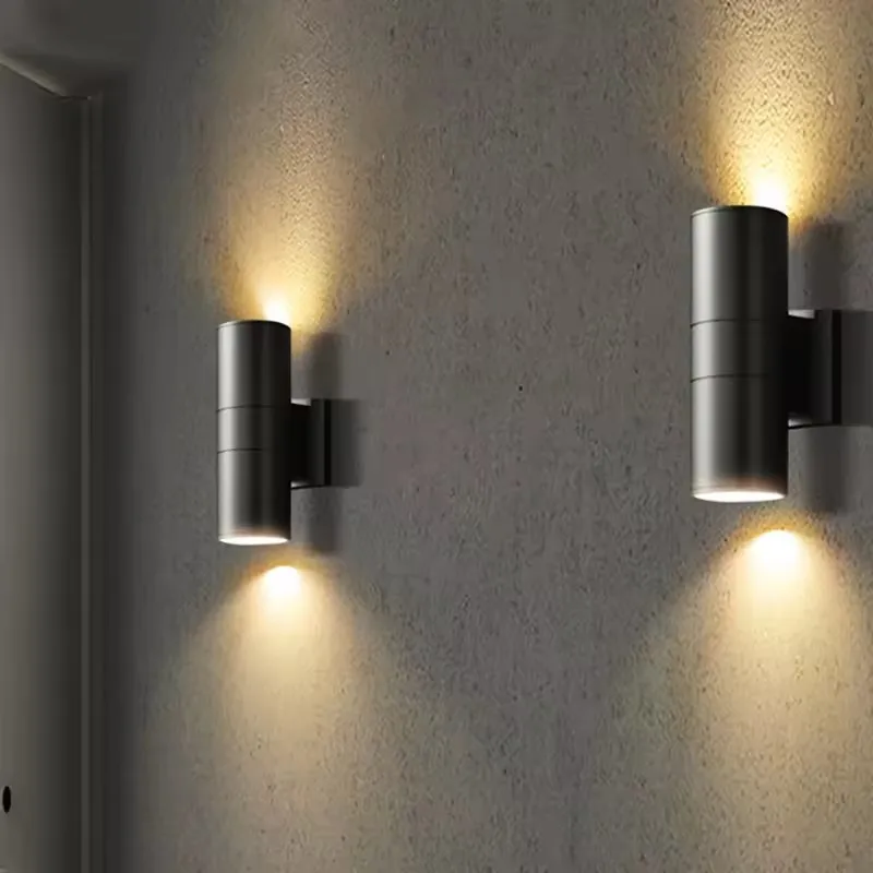 Royaleva Aluminum Outdoor Wall Lamp With Led, Premium Exterior Lighting For Garden, Terrace And Driveway