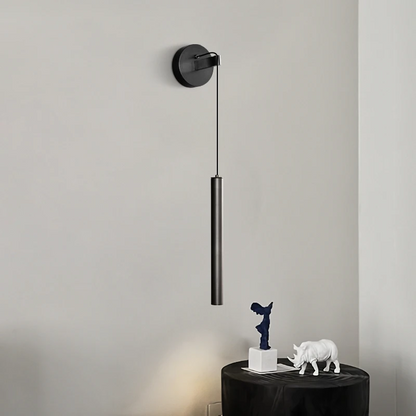Royaleva Minimalist Wall Lamp Sconce in Brushed Gold Finish for Living Room and Hallway