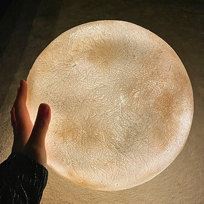 Royelux 3D Printed Moon Lamp for Bedroom Decor - Realistic Lunar Night Light
