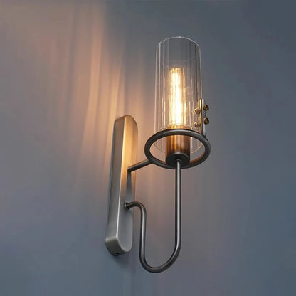 Luxora Nordic Glass Wall Lamp - Modern Indoor Glass Mounted Wall Sconce