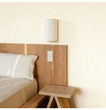 Royelux Serene Linen Wall Sconce for Elegant Ambient Lighting