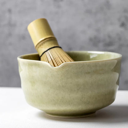 RoyaleGlow Japanese Matcha Tea Ceremony Set with Bowl, Whisk & Accessories