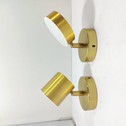 Lumora Copper LED Wall Sconce Modern Minimalist Wall Light For Living Room And Hallway