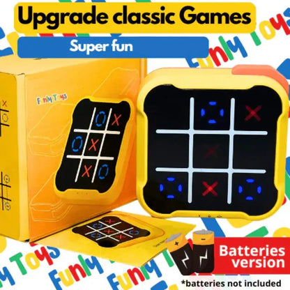 Royaleva Electronic Tic Tac Toe Board Game for Family Fun