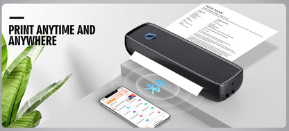 Royaleva Wireless Portable Inkless Thermal Printer Compact