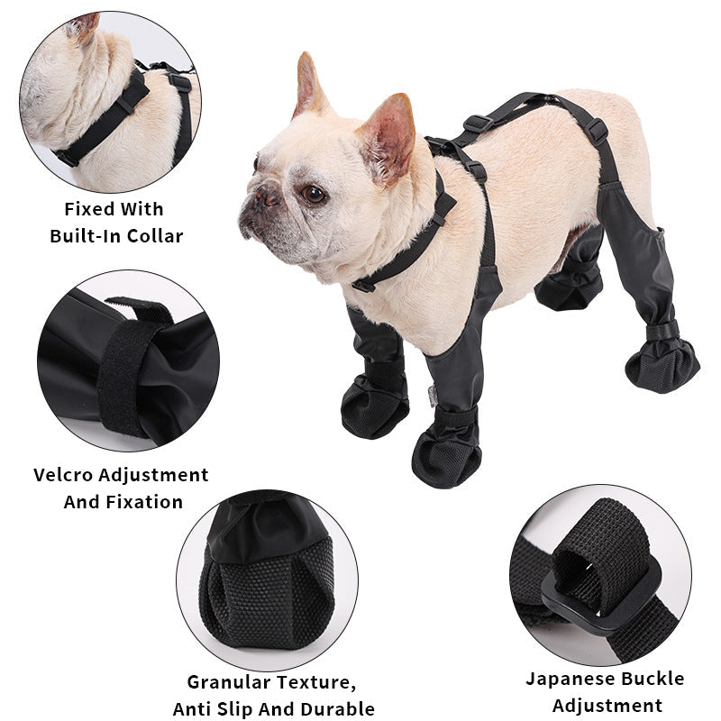 Luxora Adjustable Dog Boots for All-Terrain Protection