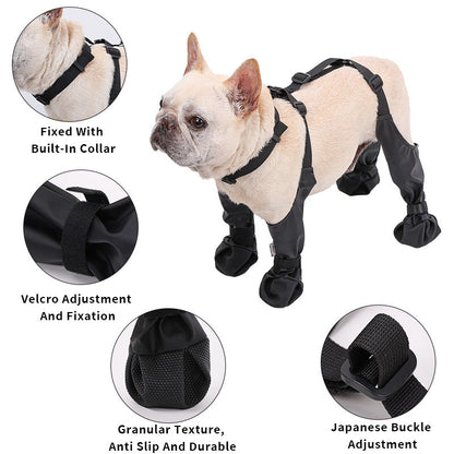 Luxora Adjustable Dog Boots for All-Terrain Protection
