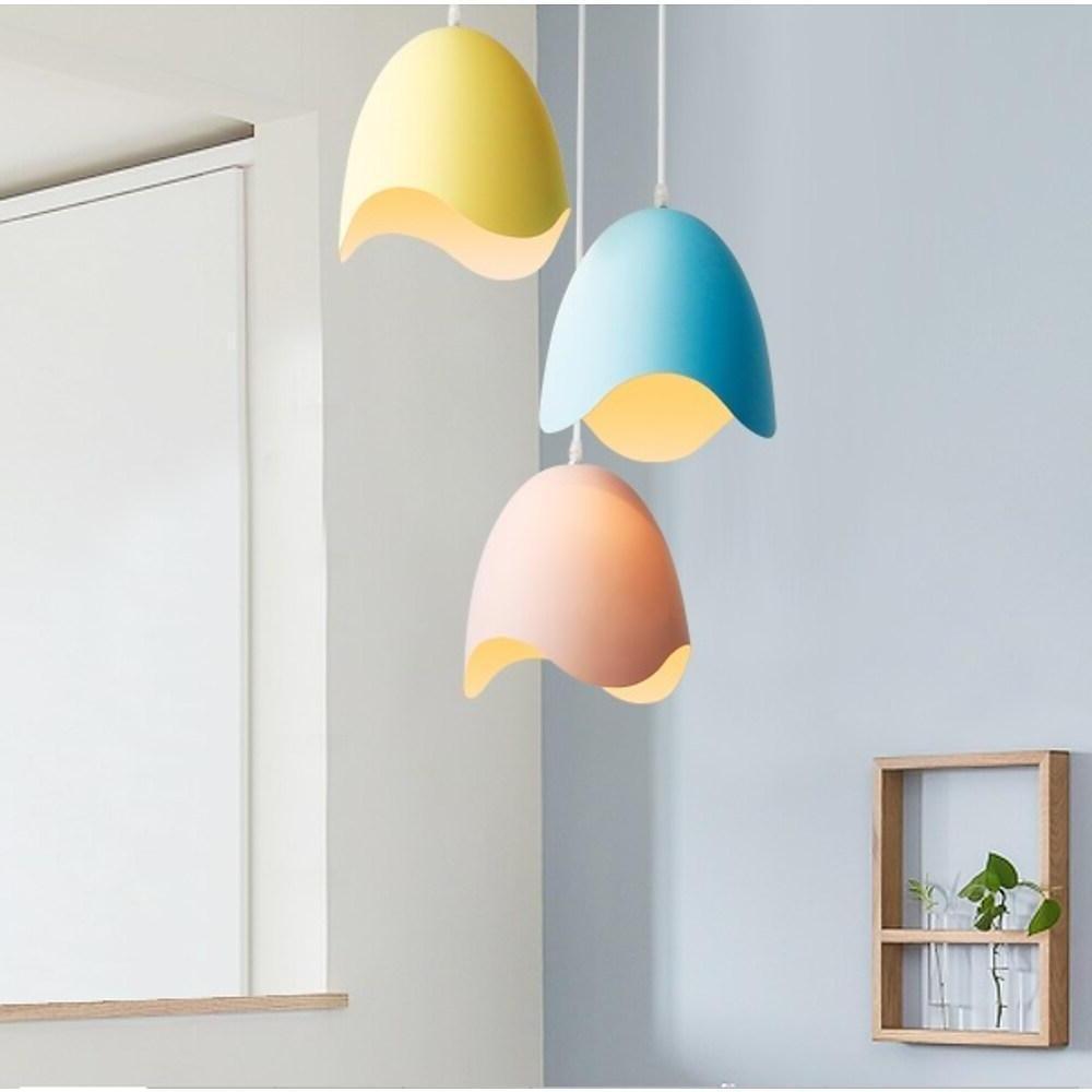 3-light Half Eggshell Shaped LED Modern Pendant Lighting Island Lights 1