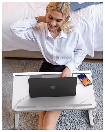 Royaleva Adjustable Laptop Stand for Bed - Ergonomic Design