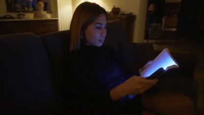 RoyaleGlow Premium Flat Book Panel Reading Night Light
