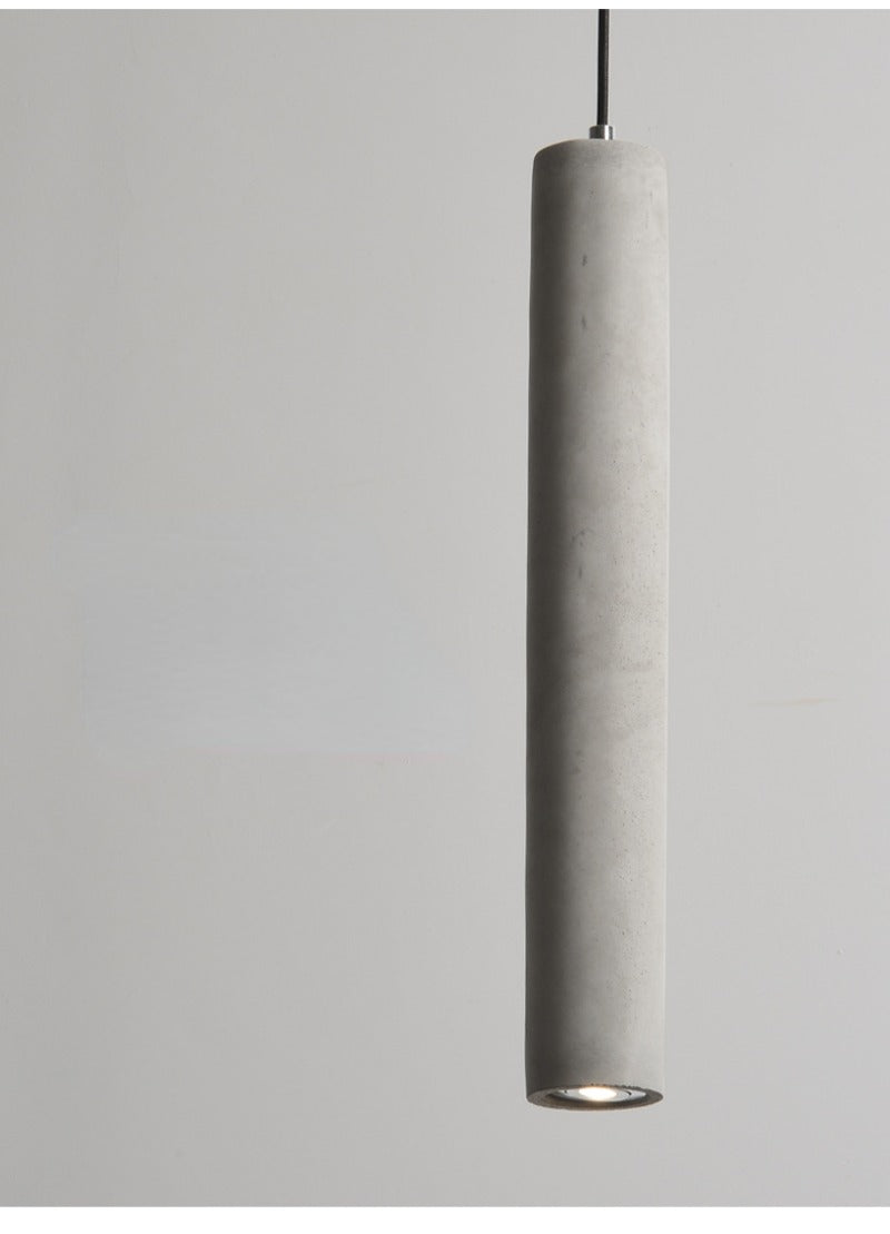 Royaleva Modern Concrete Pendant Light, Industrial Contemporary Ceiling Fixture