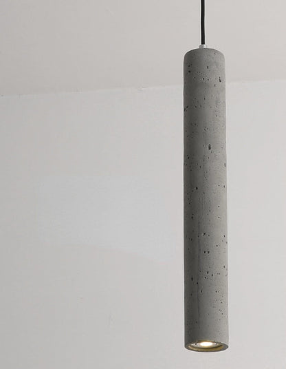 Royaleva Modern Concrete Pendant Light, Industrial Contemporary Ceiling Fixture