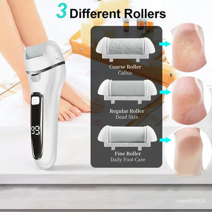 Luxora Electric Callus Remover 16-in-1 Professional Kit