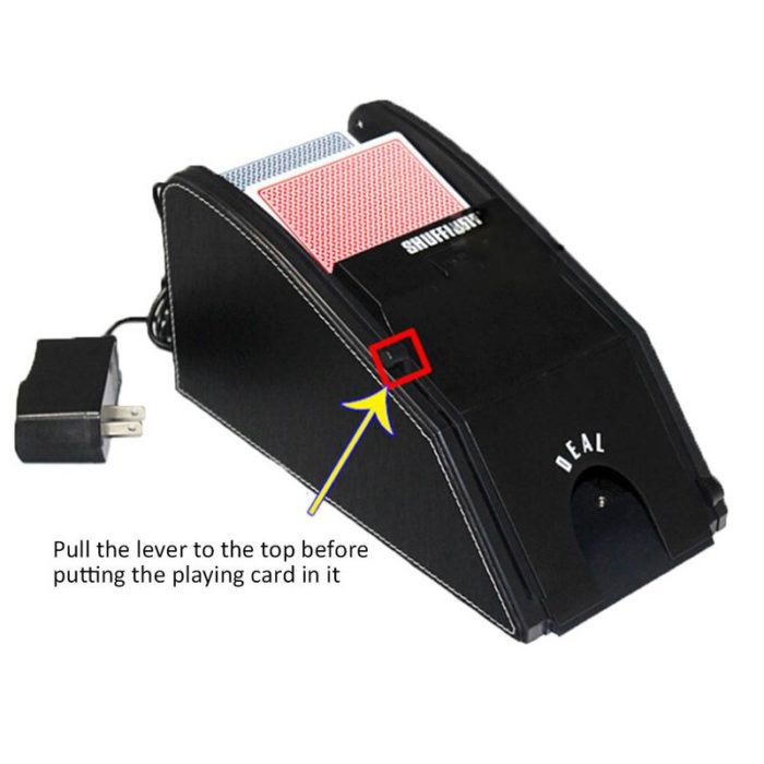 Royaleva Card Shuffling Machine Electric Device Easy Use