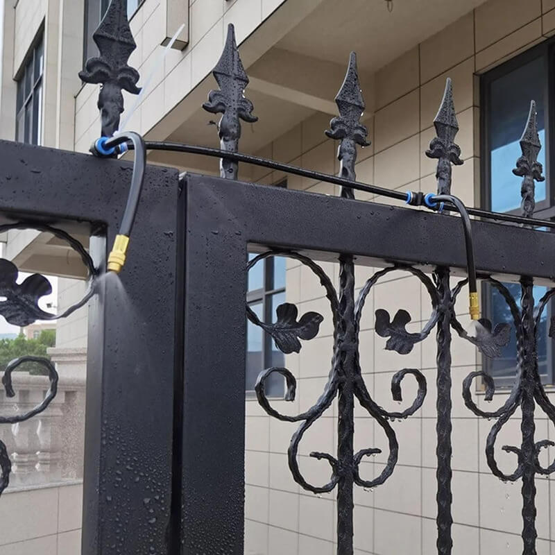 Luxora 360° Flexible Drip Irrigation Kit with 8mm Hose Garden Watering System