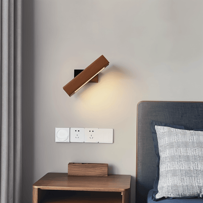360° Swiveling Wooden Wall Light 2