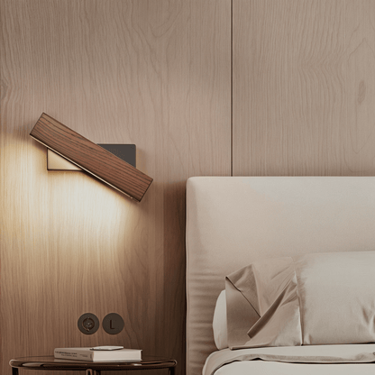 360° Swiveling Wooden Wall Light 3