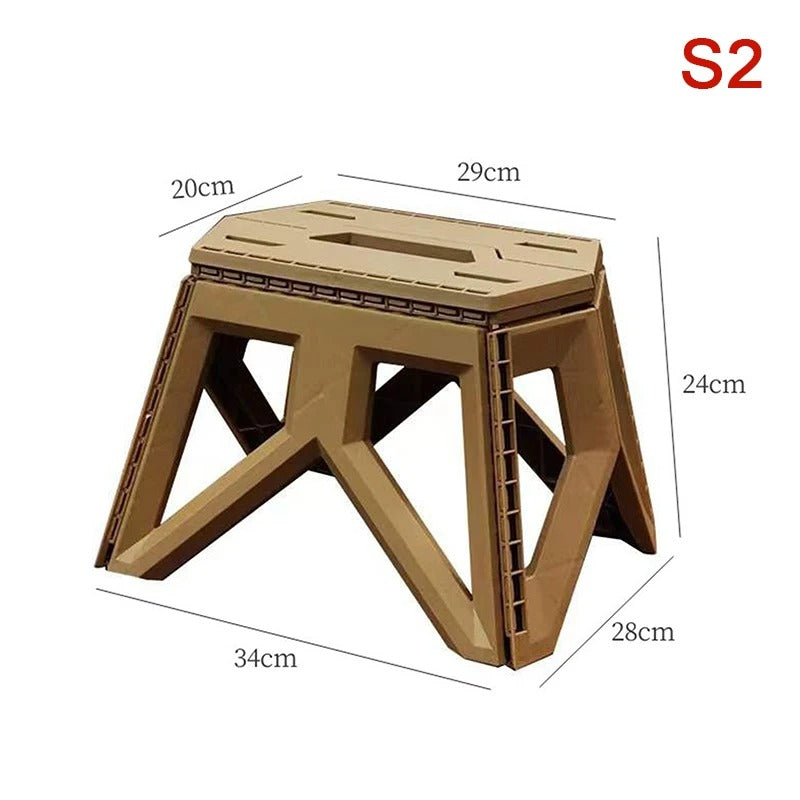 Royaleva Camping Folding Stool Portable Heavy-Duty Seat