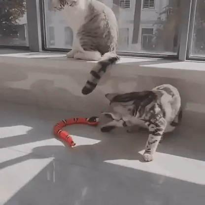 LuxRoyale Smart Sensor Interactive Snake Toy For Cats