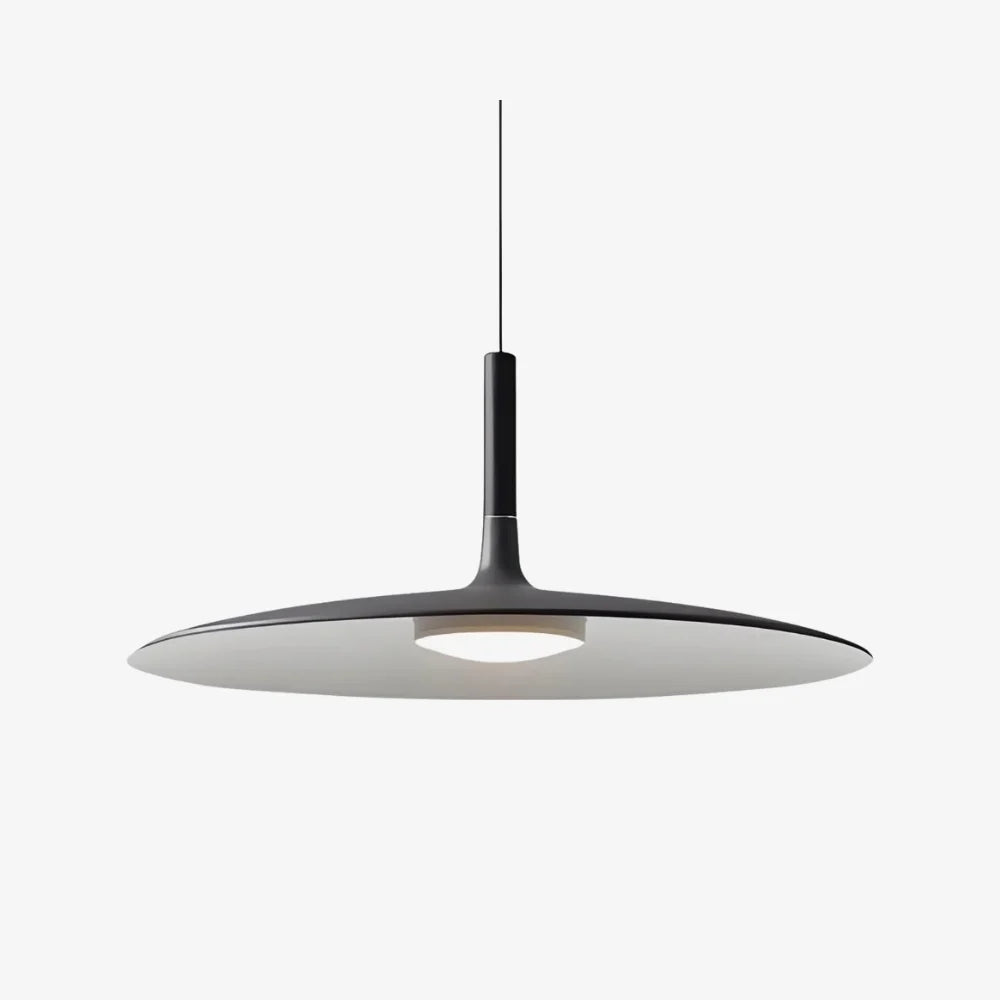 RoyaleGlow Scandinavian Minimalist LED Disc Pendant Light for Kitchen Island