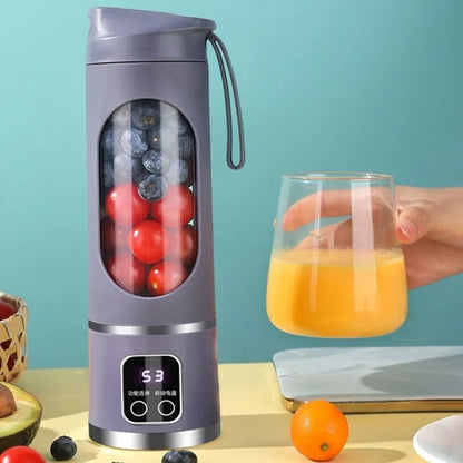 Rayvia Portable USB Blender & Juicer – Smoothie Maker with Digital Display, Travel Use