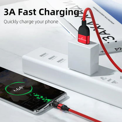 Royaleva Do-It-All Cable 3.0 - Charging Cable For iPhone Android and Type C